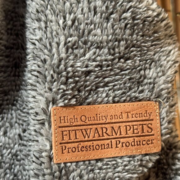 FITWARM Pets Turtleneck Thermal Sweater Dog Coat, Grey, Large - Picture 11 of 16